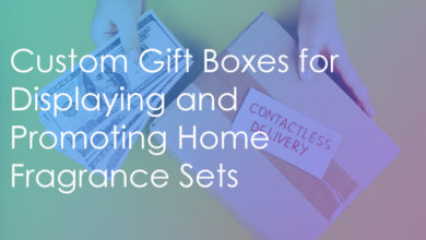 Photo of Custom Gift Boxes for Displaying and Promoting Home Fragrance Sets